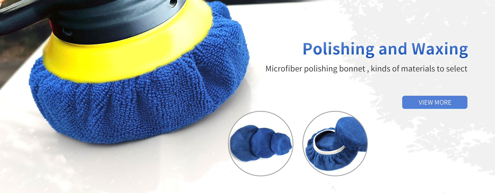 Microfiber Polishing Buffing Pad Kit Car Polisher